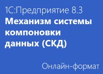 1С:Предприятие 8.3. Механизм системы компоновки данных (для начинающих и профессионалов) - Онлайн